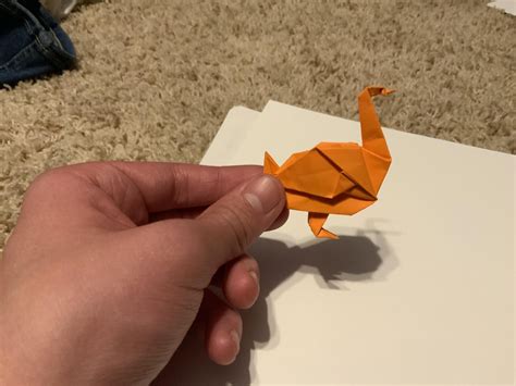 Origami Goose By John Montroll 26 Steps With Pictures Instructables