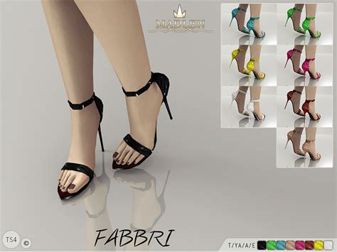 The Sims Resource Madlen Fabbri Shoes