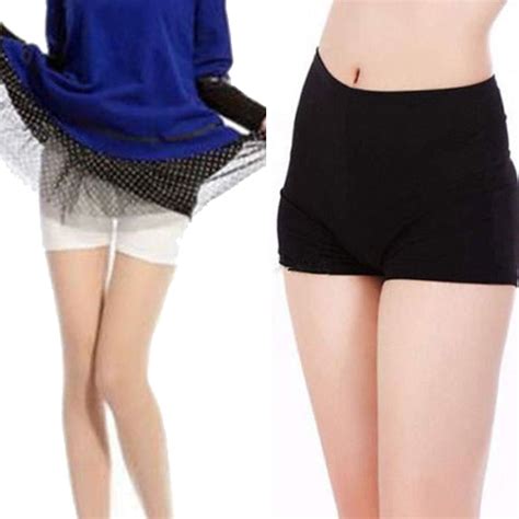 Women Seamless Safety Short Pants 2019 Summer Under Skirt Shorts Modal