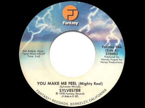 Sylvester You Make Me Feel Mighty Real Single Version Youtube