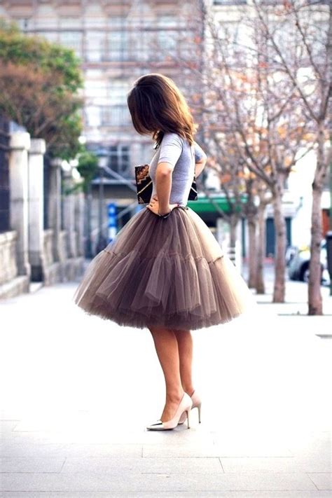 how to wear a tulle skirt ideas be modish