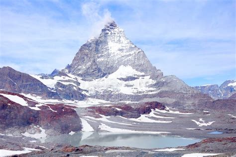 Matterhorn Mountain Switzerland Stock Image Image Of Horn