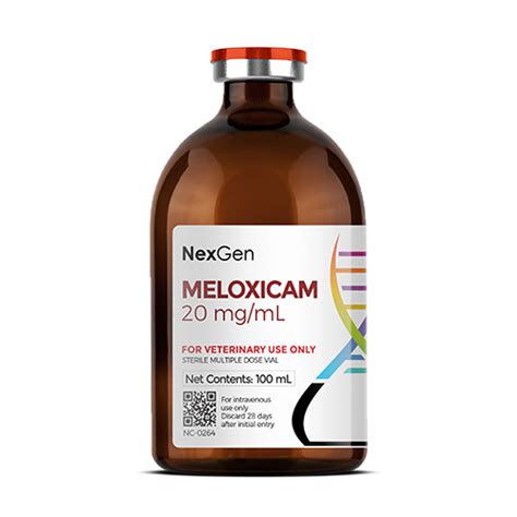 Meloxicam 20 Mgml Equine Pain Management For Veterinarian Use