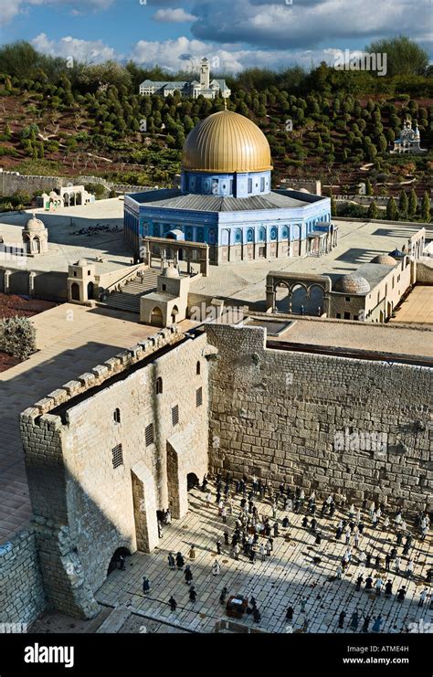 Temple Mount Jerusalem Israel Stock Photo Alamy