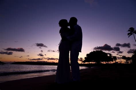 Hawaii Sunset Weddings Spectacular Honolulu Sunset