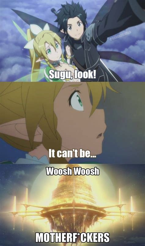 Otaku Meme Anime And Cosplay Memes Sao Sword Art Online Funny