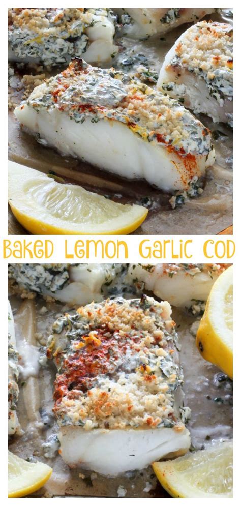 Minute Lemon Garlic And Herb Baked Cod Baker By Nature Baked Cod