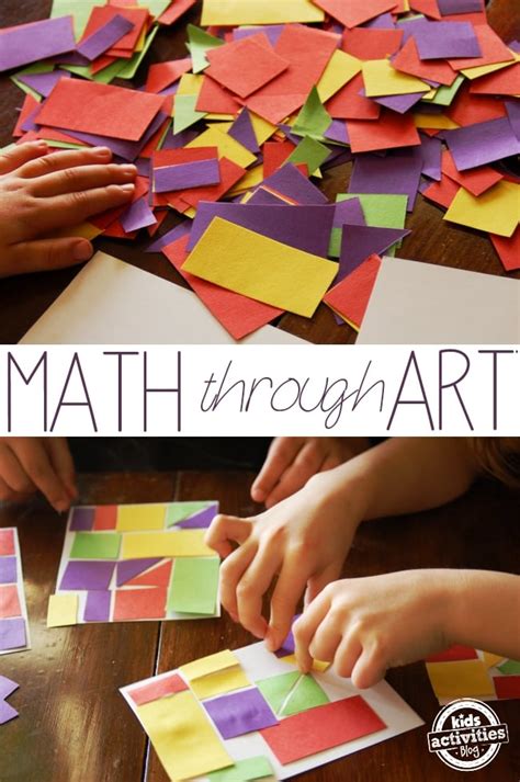 Colorful Math Art Project For Kids Inspired By The Artist Klee