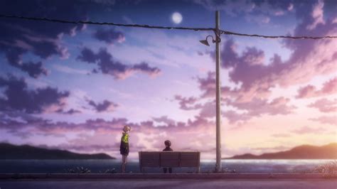 Mio X Shun Anime Scenery Scenery Landscape Wallpaper