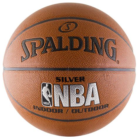Spalding Nba Silver Series Indooroutdoor Баскетбольные мячи 74 556z