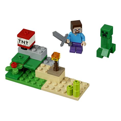 Lego Minecraft Steve And Creeper 30393