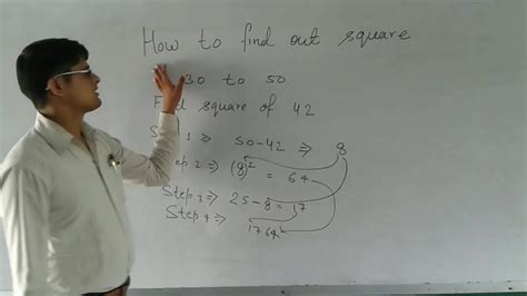 Striving for the right answers? Square root 30 to 50 - YouTube