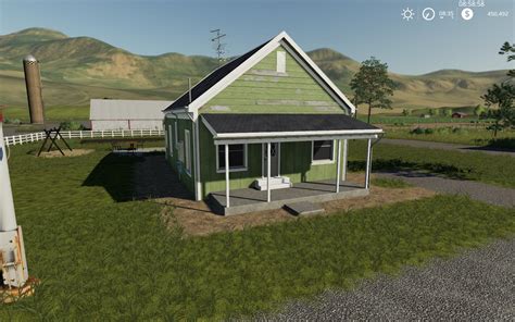 Placeable 2 Bedroom House With Sleep Trigger V10 Fs19 Farming