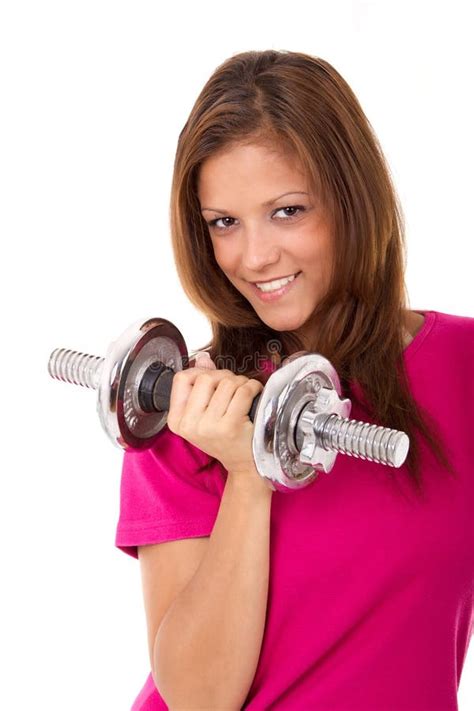 Two Healthy Women Exercising Stock Image Image Of Neck Attractive