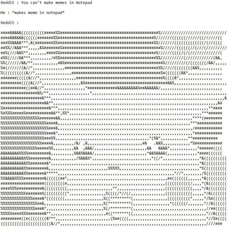 Ascii Art Ascii Art Funny Emoji Texts Creative Text