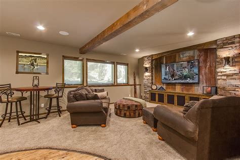 Consider your needs and the design challenges before embarking on a basement renovation. Basement Decorating Ideas with Modern and Rustic Themes