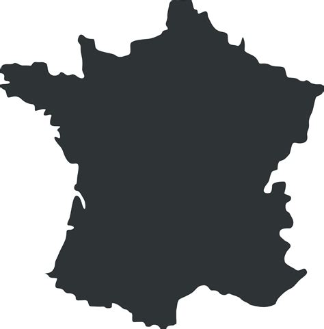 Mapa De Francia Png Transparente Stickpng