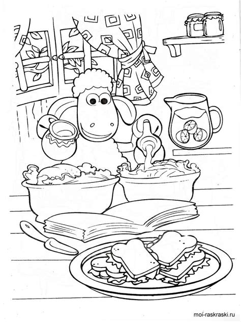 Push pack to pdf button and download pdf coloring book for free. Shaun the Sheep coloring pages. Free Printable Shaun the ...