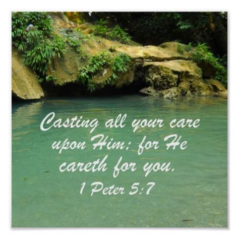 1 peter 5:7 further study. 1 Peter 5:7 Poster | Zazzle