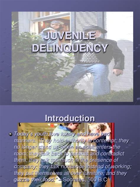 Juvenile Delinquency Pdf