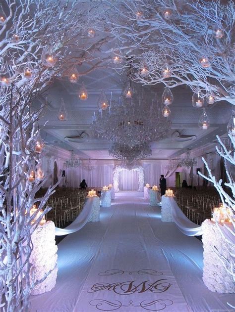 48 Lovely Winter Wedding Decoration With Images Winter Wedding