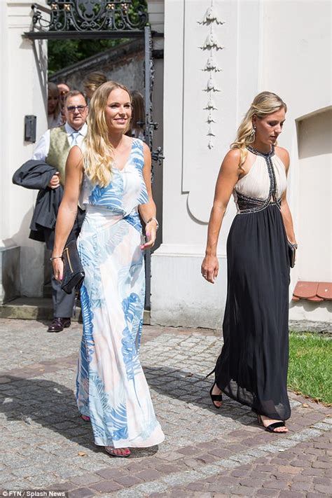 Caroline wozniacki is on a roll. Caroline Wozniacki attends wedding of fellow tennis stars ...