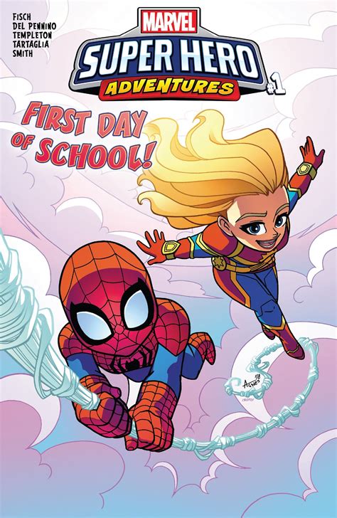 Marvel Super Hero Adventures Captain Marvel First Day Of School
