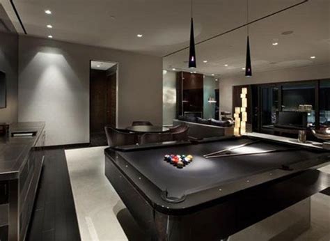 30 Trendy Billiard Room Design Ideas