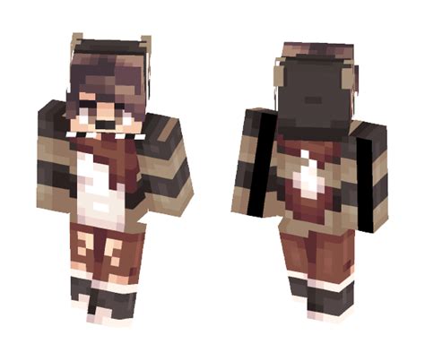 Download ʜαisεi Fox Reindeer Boy Minecraft Skin For Free