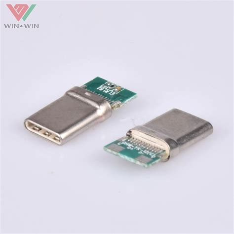2 Soldering Part Charging Usb Type C Male Connector Buy Charging Usb