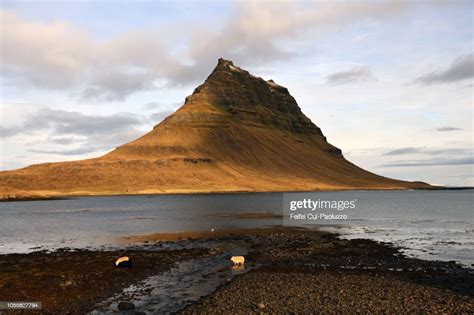 Kirkjufell Mountain Of Snæfellsnes Peninsula In Western Region Of