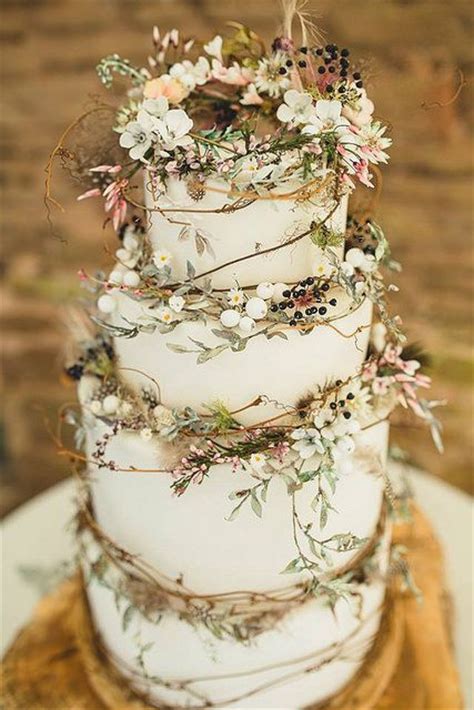 65 Rustic Chic Cake And Toppers Ideas Cake Wedding Cakes Cupcake Cakes