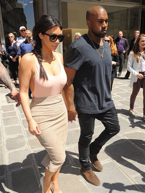 Kim Kardashian And Kanye West Height And Weights