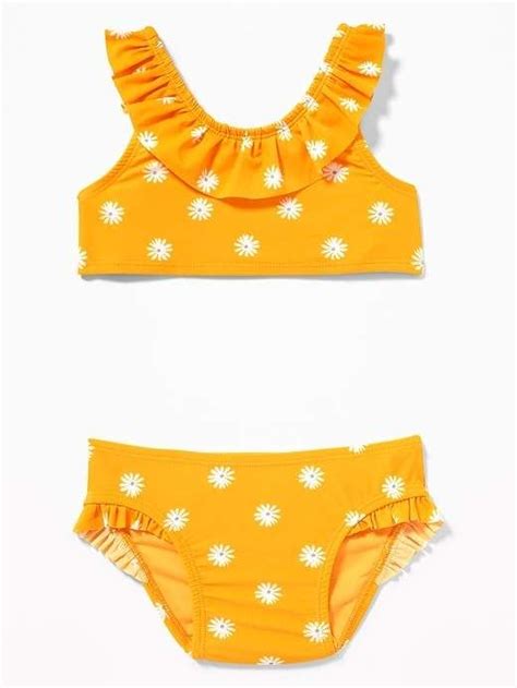 Old Navy Printed Ruffle Bikini Swim Set For Toddler Girls Bikinihot
