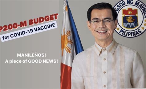 Use this link to schedule. Manila City Mayor Approves P200-M Budget For COVID-19 ...