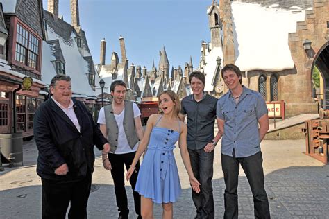 Emma Watson And Other Harry Potter Stars Visit The Wizarding World At