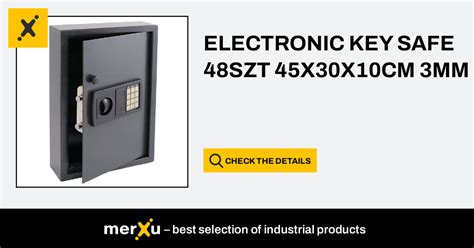 Electronic Key Safe 48szt 45x30x10cm 3mm Merxu