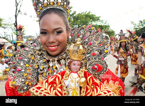 Sinulog Parade Sinulog Festival Cebu Philippines Stock Photo Alamy