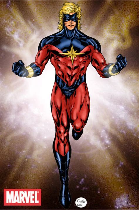 Captain Mar Vell Color Version By Spiderguile On Deviantart Marvel