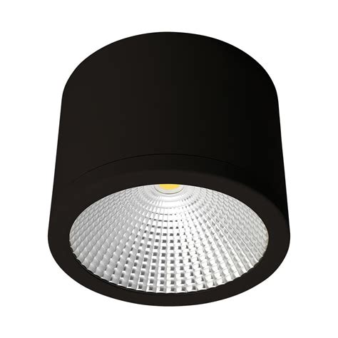 Neo 35 Watt Dimmable Surface Mounted Led Downlight Black White 206