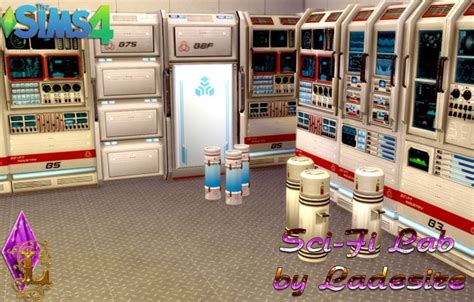 Sci Fi Lab At Ladesire Sims 4 Updates