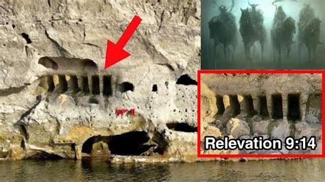 Unbelievable The Euphrates River Dried Up And This Mysterious Tunnel