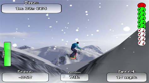 Idigicon Extreme Snowboarding Gameplay Youtube