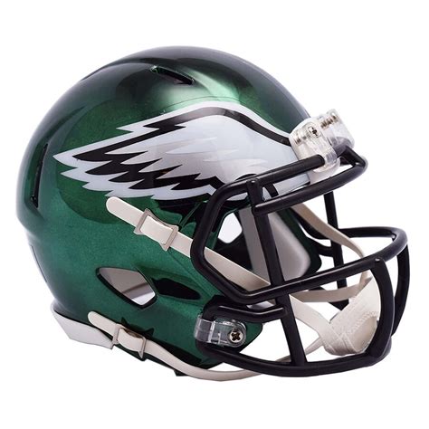 Philadelphia Eagles Chrome Speed Mini Helmet New In Box 11762 Denver