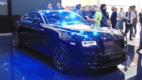 Rolls Royce Wraith And Ghost Black Badge Editions Pictures Auto Express