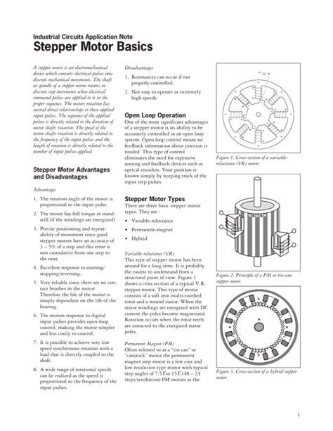 Stepper Motor Basics