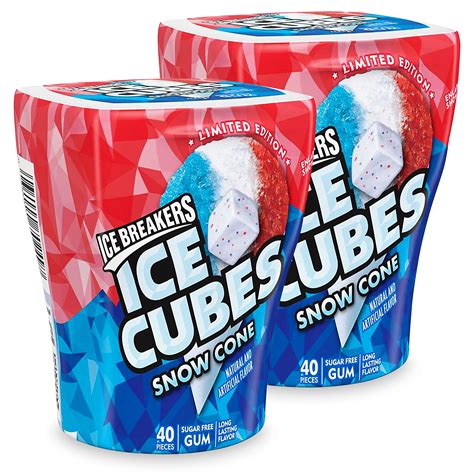 Buy Ice Breakers Ice Cubes Limited Edition Snow Cone Sugar Free Gum