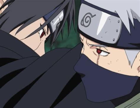 Image Itachi And Kakashi Face Offpng Narutopedia
