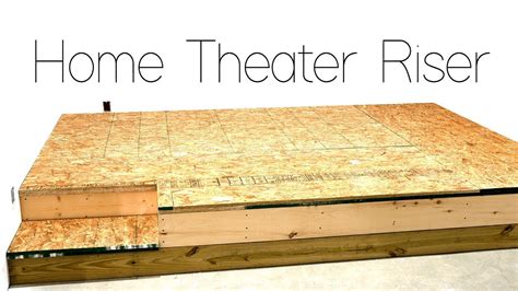 Diy Home Theater Seating Riser - EVHALL - News, Blogs and Magazines