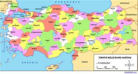 Türkiye Haritası Kolay çizimi